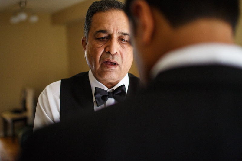 Groom and Father Lifestyle Portrait