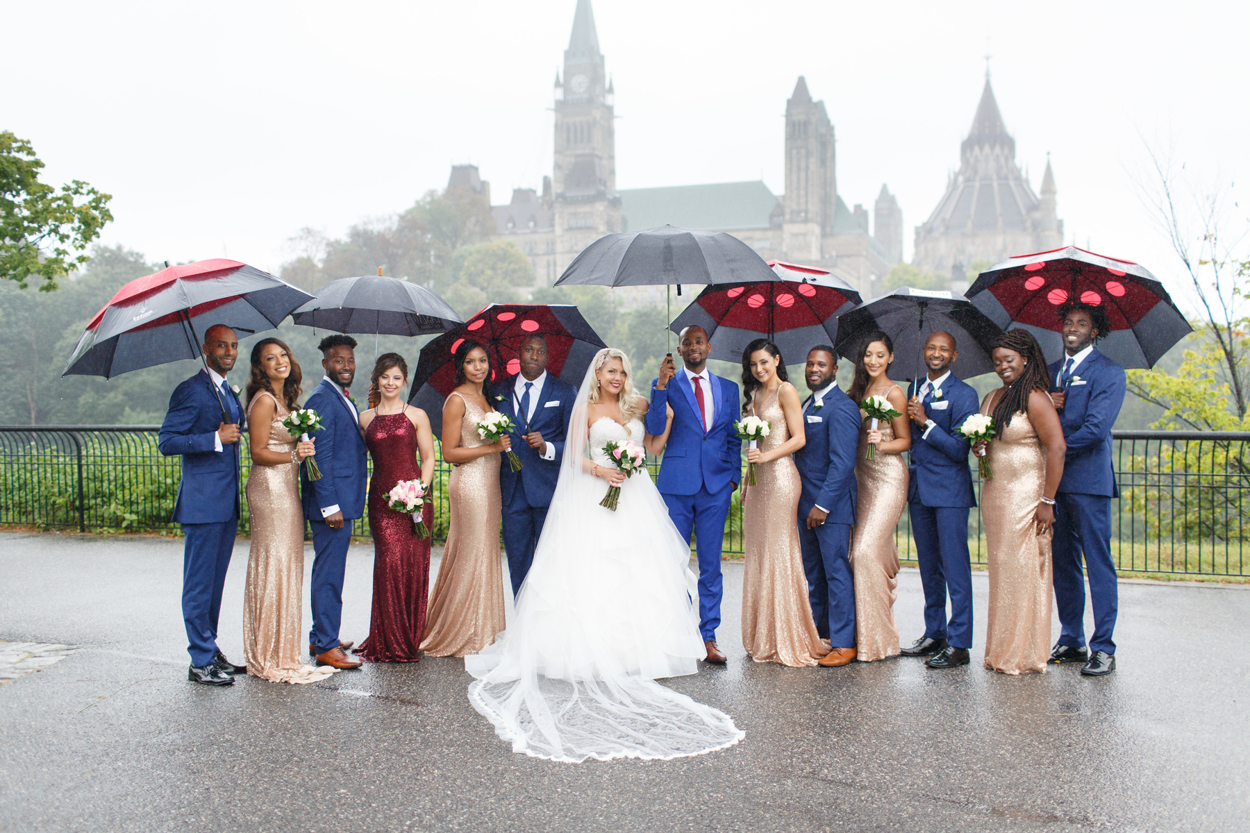 parliament hill wedding party