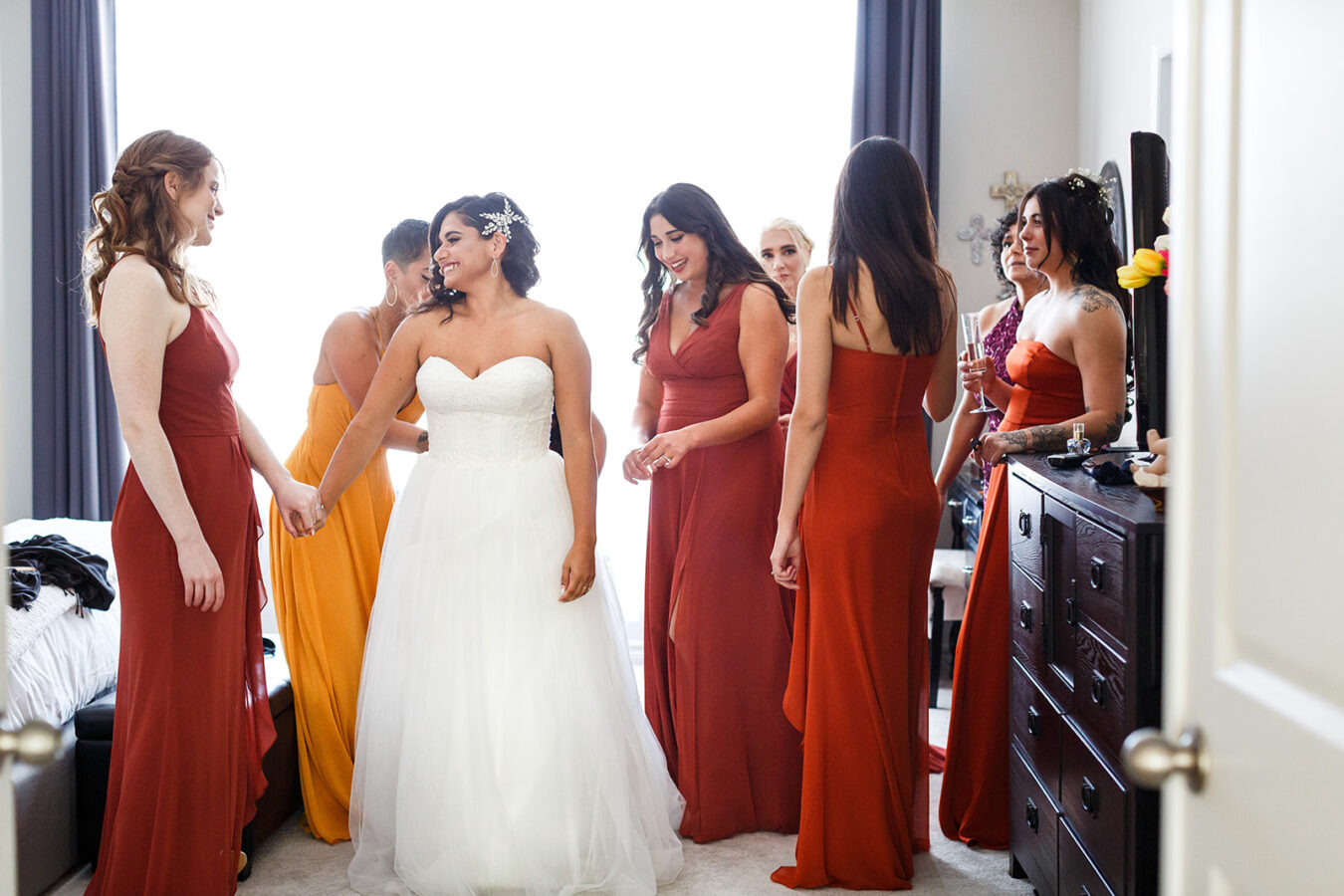 Have fun with your friends and enjoy a mindful, stress-free wedding day.